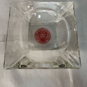 Ohio State University Glass Ashtray
